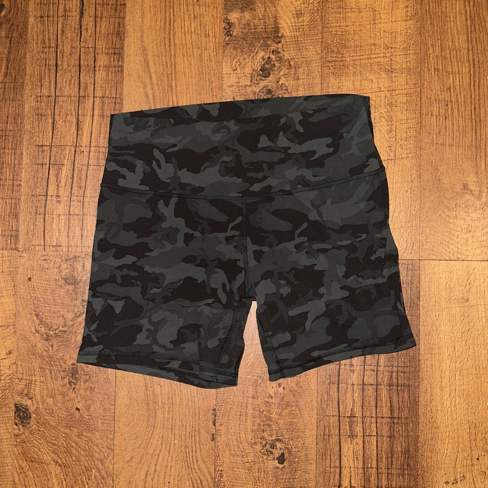 Lululemon Align Green Camo Shorts